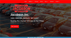 Desktop Screenshot of jacobsonsofbaldwin.com